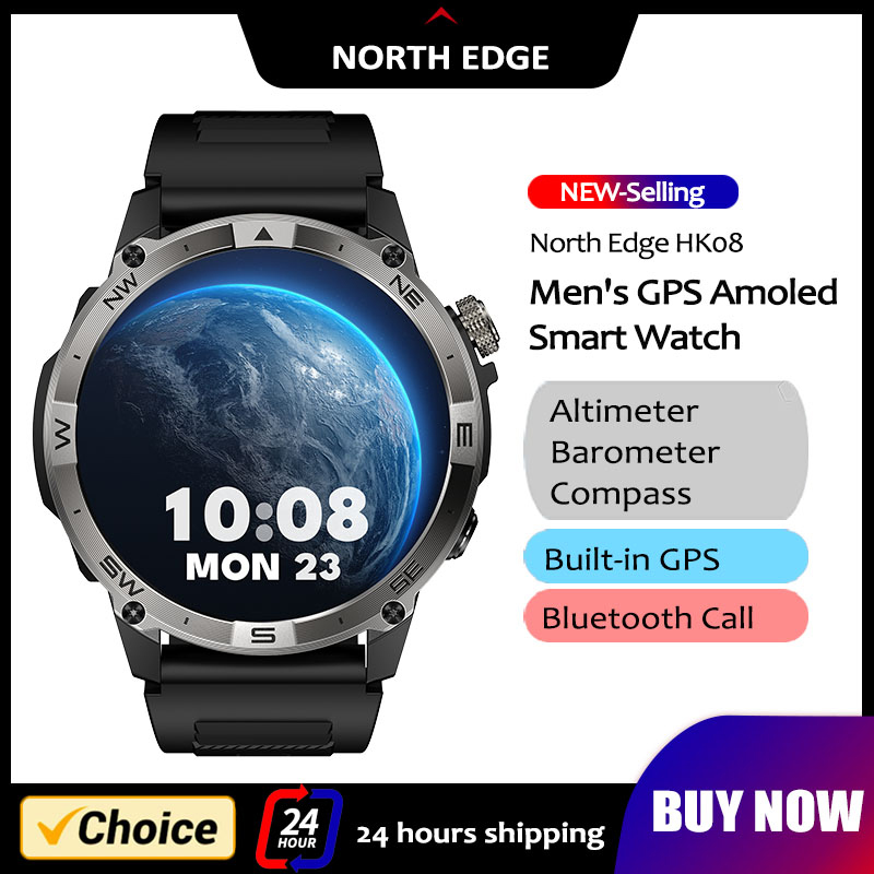 Outdoor Sport Smart Watch - NORTH EDGE GPS reloj inteligente deportivo