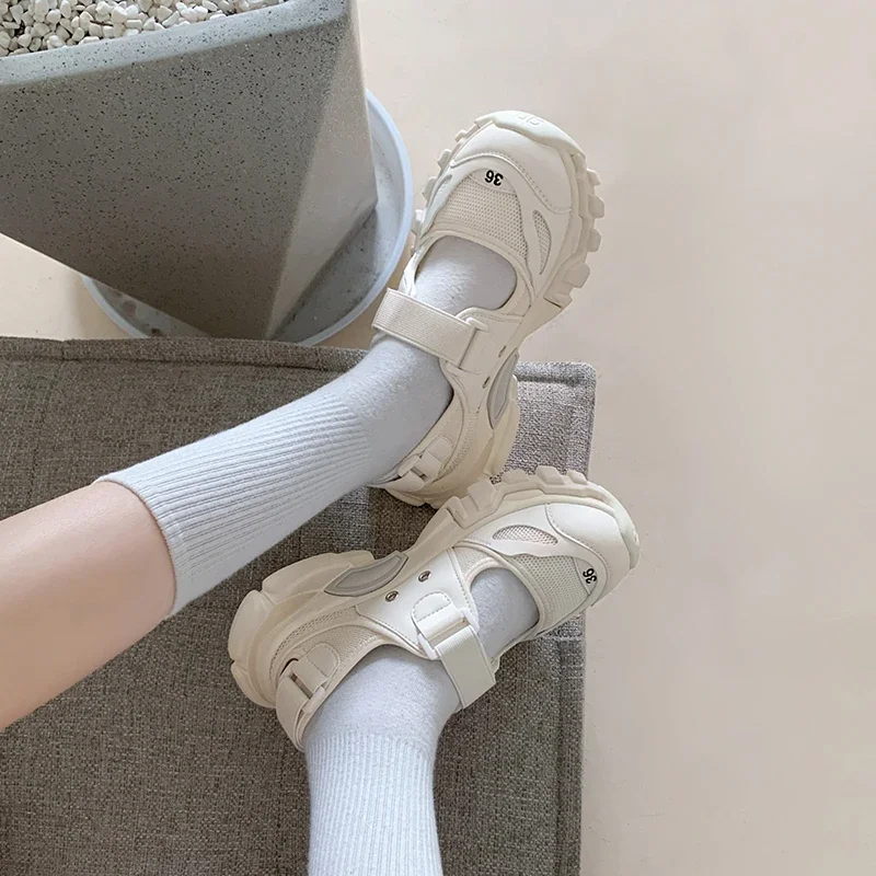 Outdoor Sport With Sticks - Sandalias deportivas para mujer, sandalias con