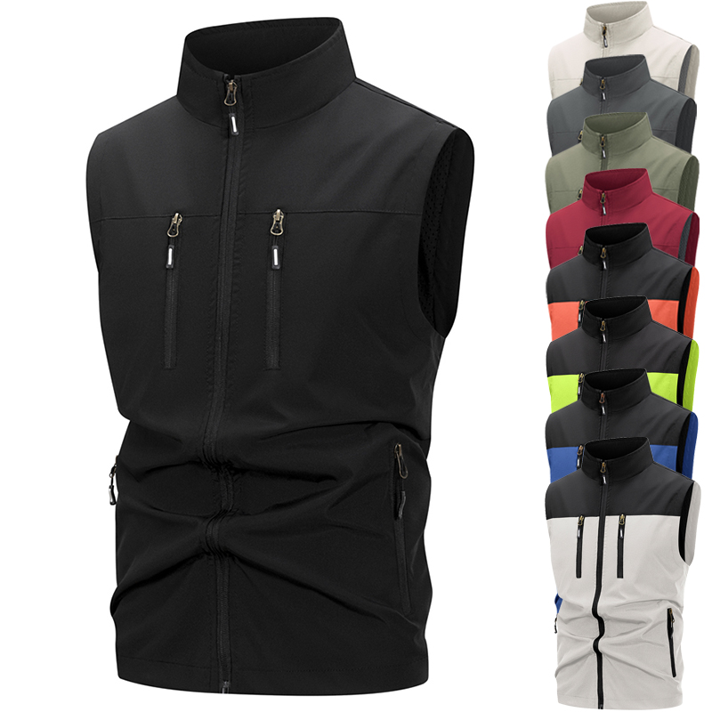 Outdoor Sport Winter Jacket - Chaleco Softshell ligero para hombre con