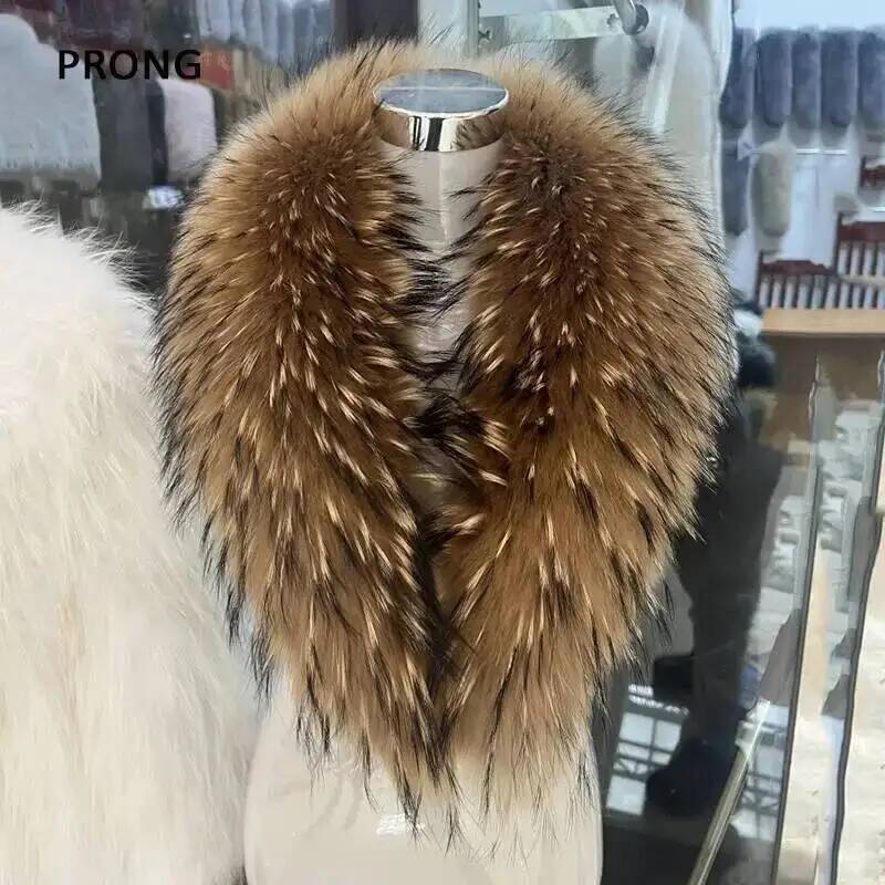 Bufanda de piel de mapache Nat - Outdoor Sport Winter Jacket reseña y precio
