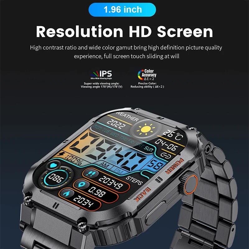 LIGE-Reloj inteligente deporti - Outdoor Sport Smart Watch reseña y precio