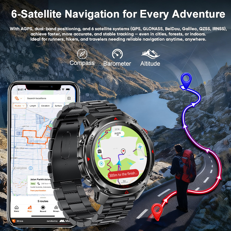 Reloj inteligente T-Rex 3 Pro  - Outdoor Sport Smart Watch reseña y precio
