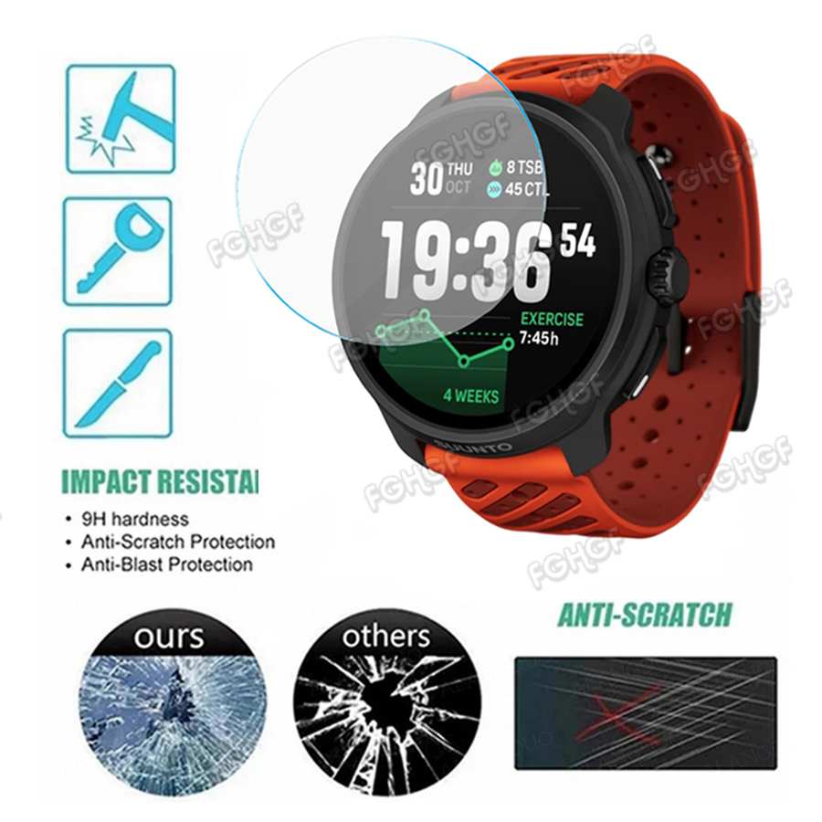 Protector de película protecto - Outdoor Sport Smart Watch reseña y precio