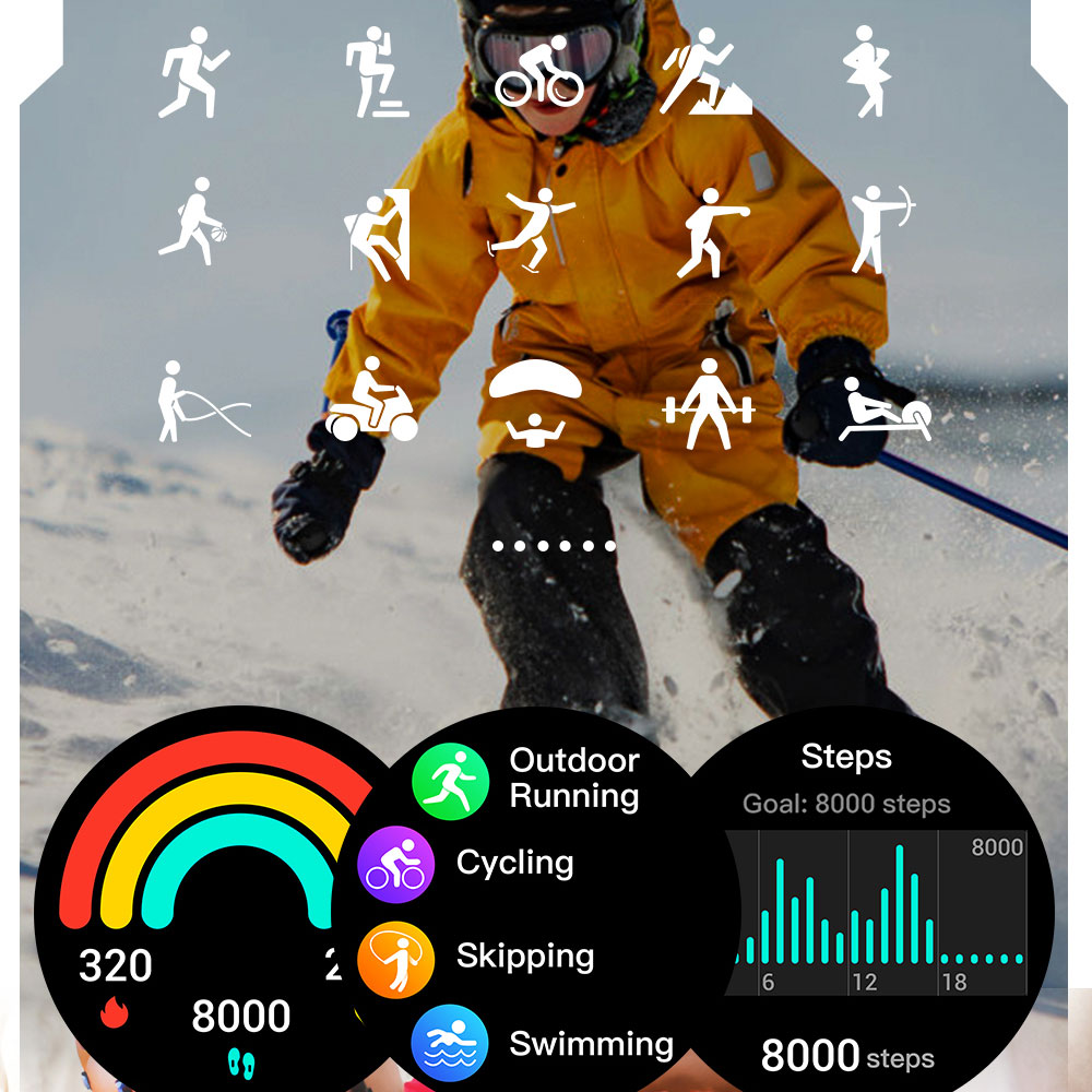 Reloj inteligente unisex Rolls - Outdoor Sport Smart Watch reseña y precio