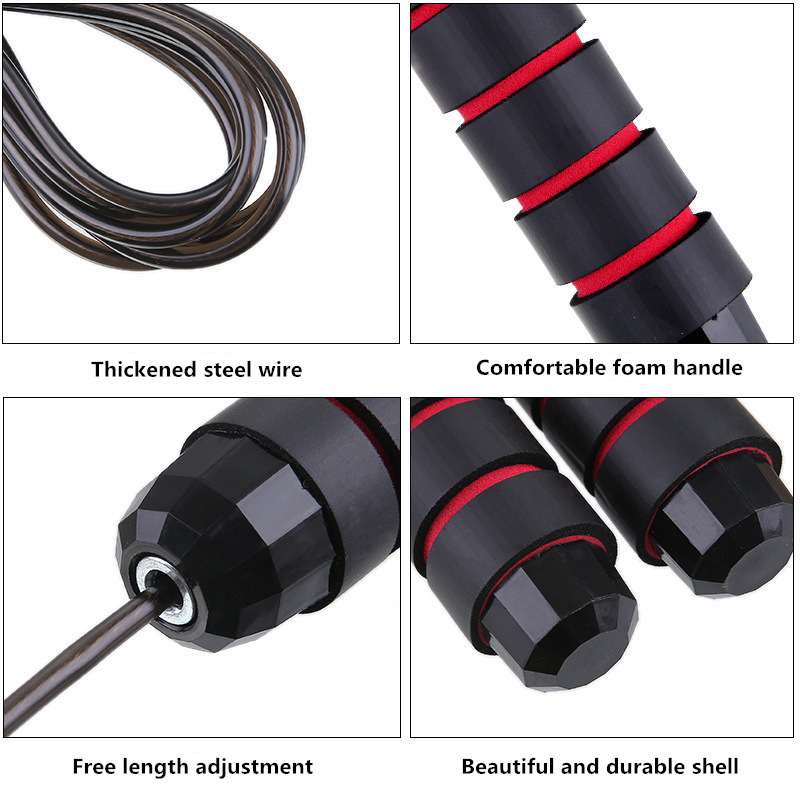 Saltar la cuerda, cable de sal - Speed Skipping Rope reseña y precio