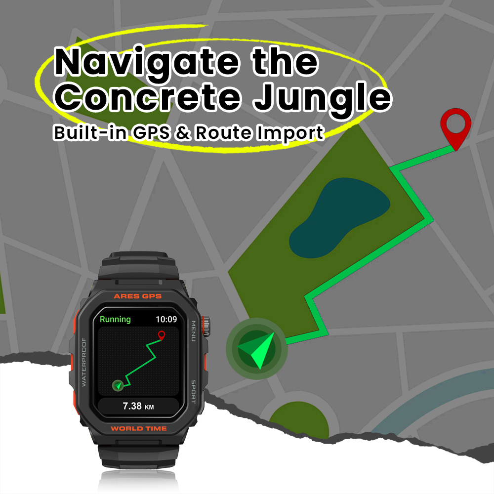 Nuevo reloj inteligente Zeblaz - Outdoor Sport Smart Watch reseña y precio