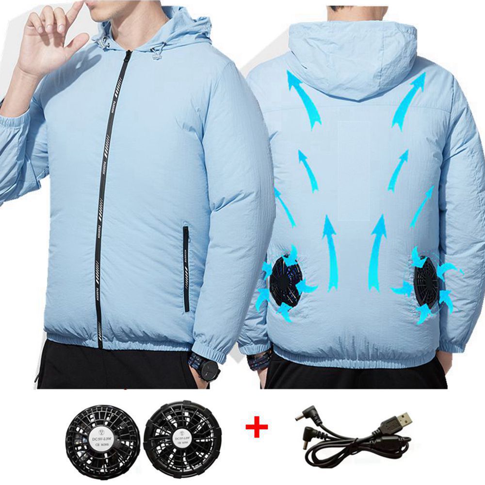 Verano deporte ventilador aire - Outdoor Sport Jacket Brand reseña y precio
