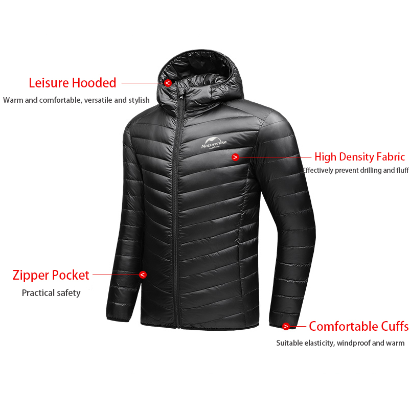 Naturehike-Chaqueta nueva de o - Outdoor Sport Winter Jacket reseña y precio